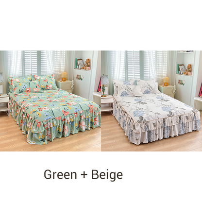 💥Limited Sale 70% Off⏰3-Piece Ruffled Bed Skirt Set🛏️