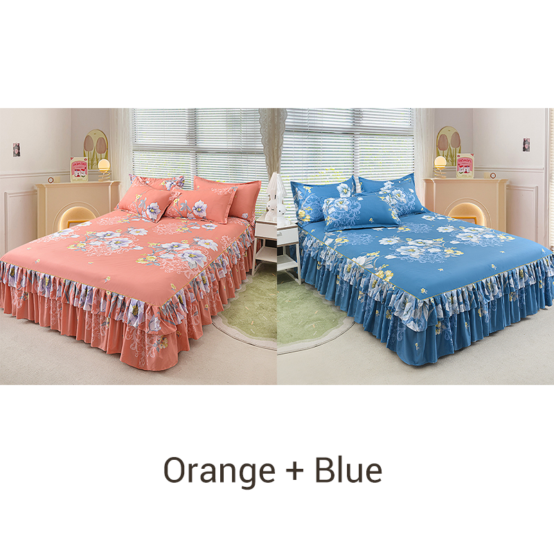 💥Limited Sale 70% Off⏰3-Piece Ruffled Bed Skirt Set🛏️