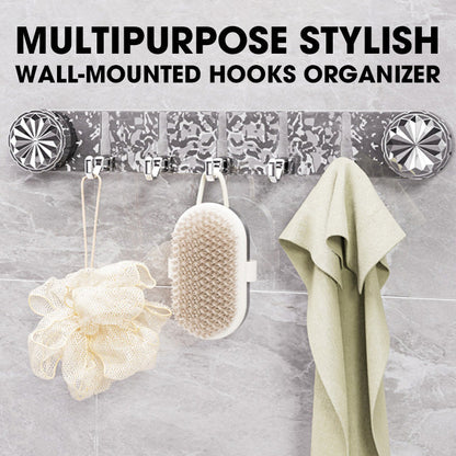 👍Buy More Save More👍Multipurpose Stylish Wall-Mounted Hooks Organizer