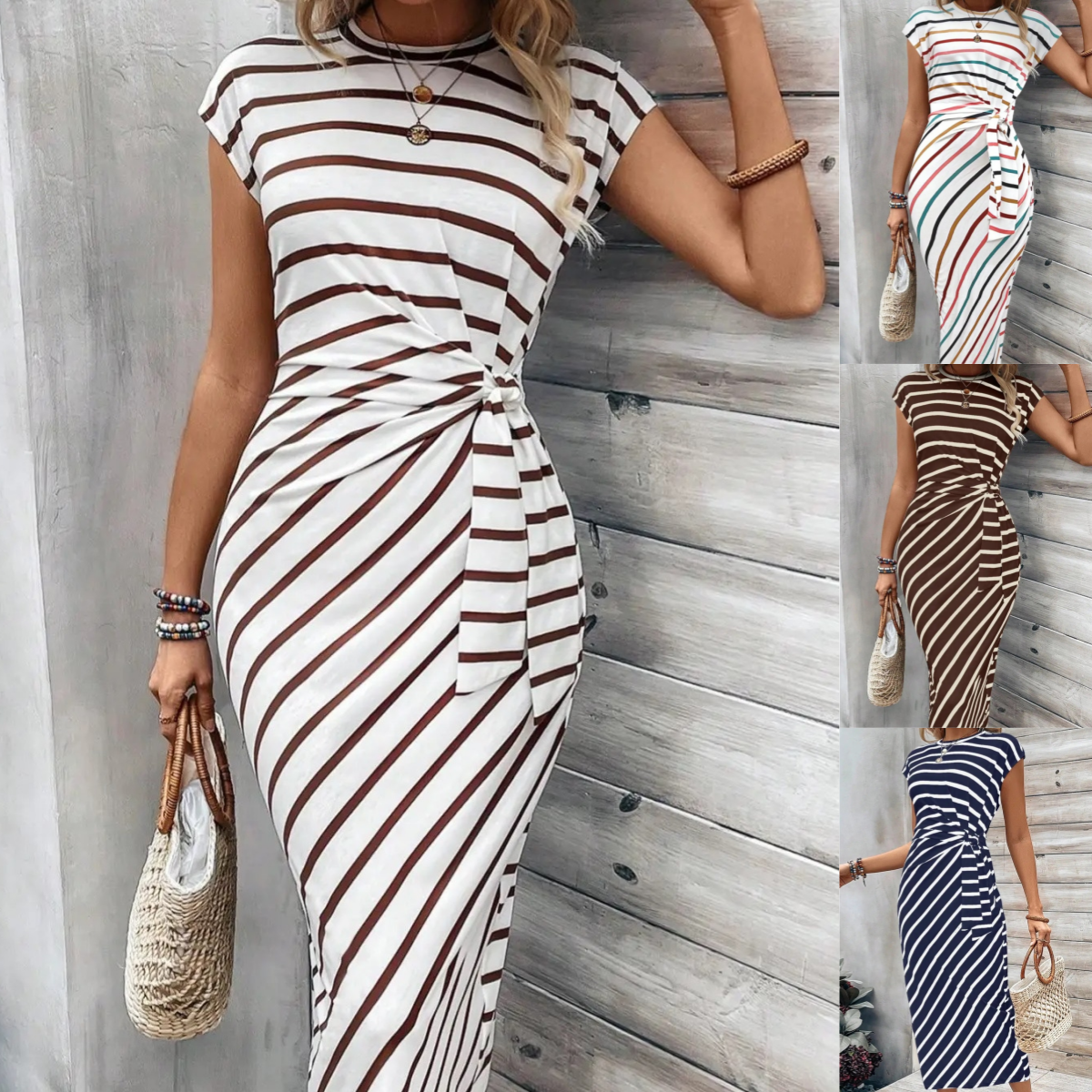 LAST DAY SALE 70% OFF!!💕Women's Elegant Tie Waist Dress