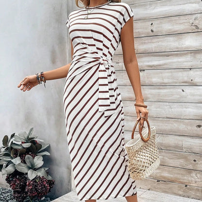 LAST DAY SALE 70% OFF!!💕Women's Elegant Tie Waist Dress