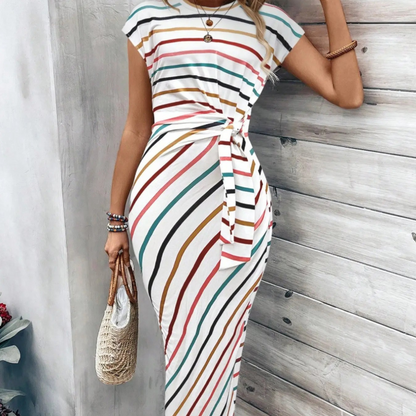 LAST DAY SALE 70% OFF!!💕Women's Elegant Tie Waist Dress