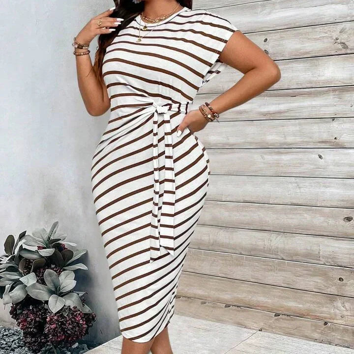 LAST DAY SALE 70% OFF!!💕Women's Elegant Tie Waist Dress
