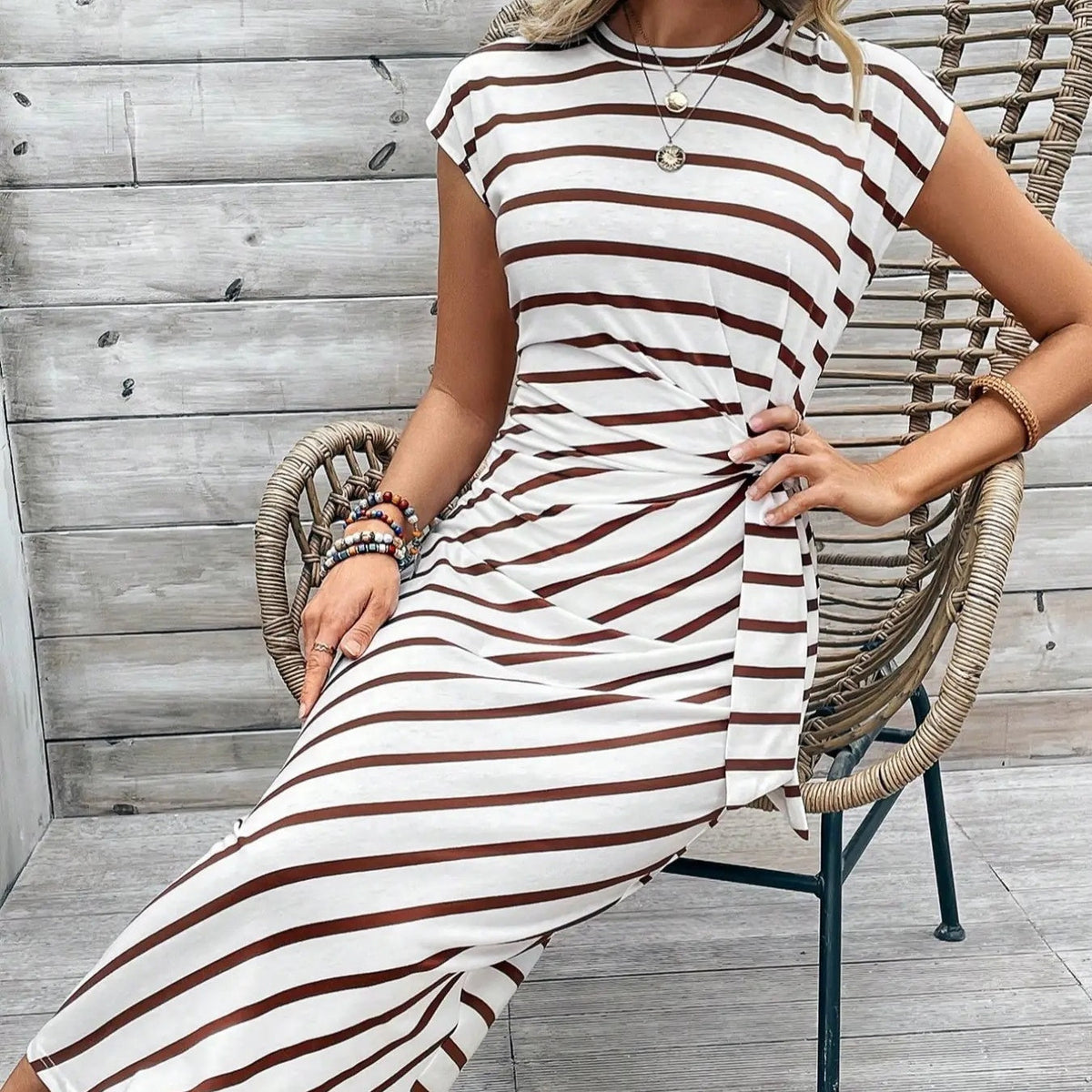 LAST DAY SALE 70% OFF!!💕Women's Elegant Tie Waist Dress