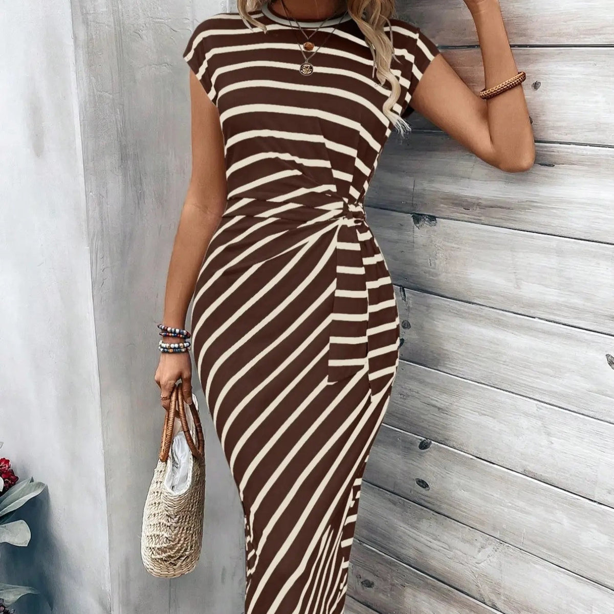 LAST DAY SALE 70% OFF!!💕Women's Elegant Tie Waist Dress
