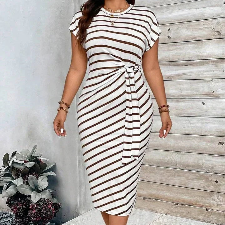 LAST DAY SALE 70% OFF!!💕Women's Elegant Tie Waist Dress