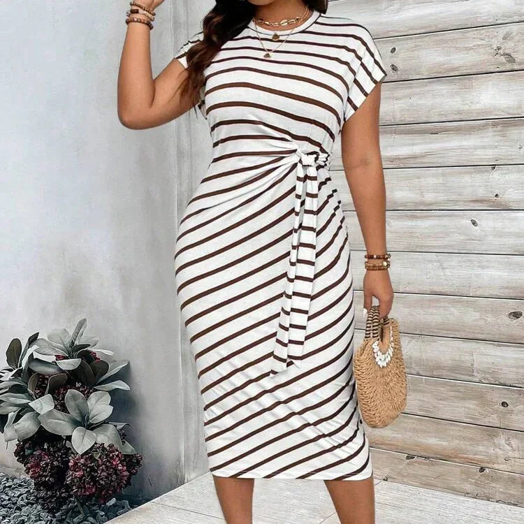 LAST DAY SALE 70% OFF!!💕Women's Elegant Tie Waist Dress