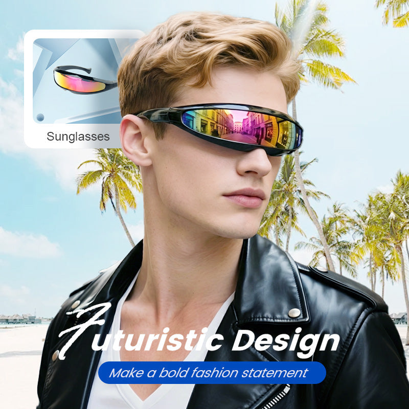 💕 2026 Minimalist Design | Lightweight Shield Sunglasses👓 | Full Protection, Bold Look 🛡️【LIMITED OFFER】