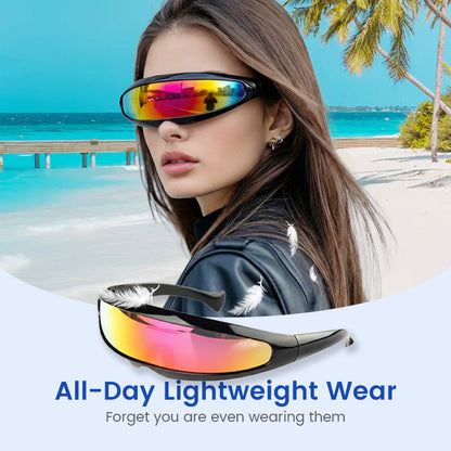 💕 2026 Minimalist Design | Lightweight Shield Sunglasses👓 | Full Protection, Bold Look 🛡️【LIMITED OFFER】