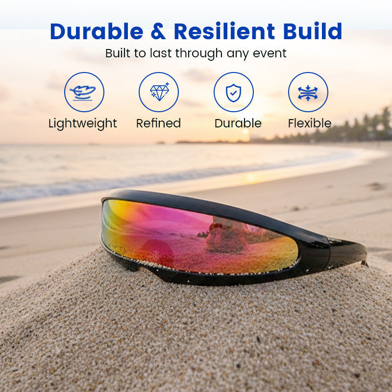💕 2026 Minimalist Design | Lightweight Shield Sunglasses👓 | Full Protection, Bold Look 🛡️【LIMITED OFFER】