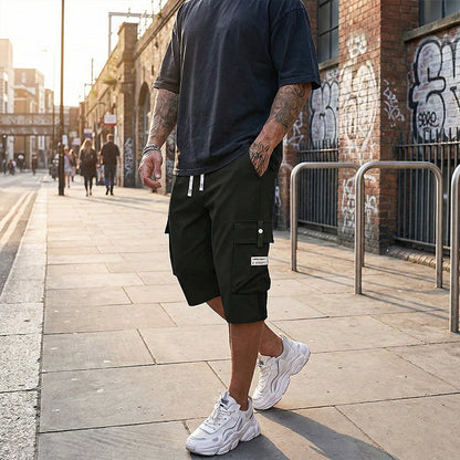 💥LAST DAY SALE 60% OFF !!📢Men's Casual Drawstring Capri Cargo Pants