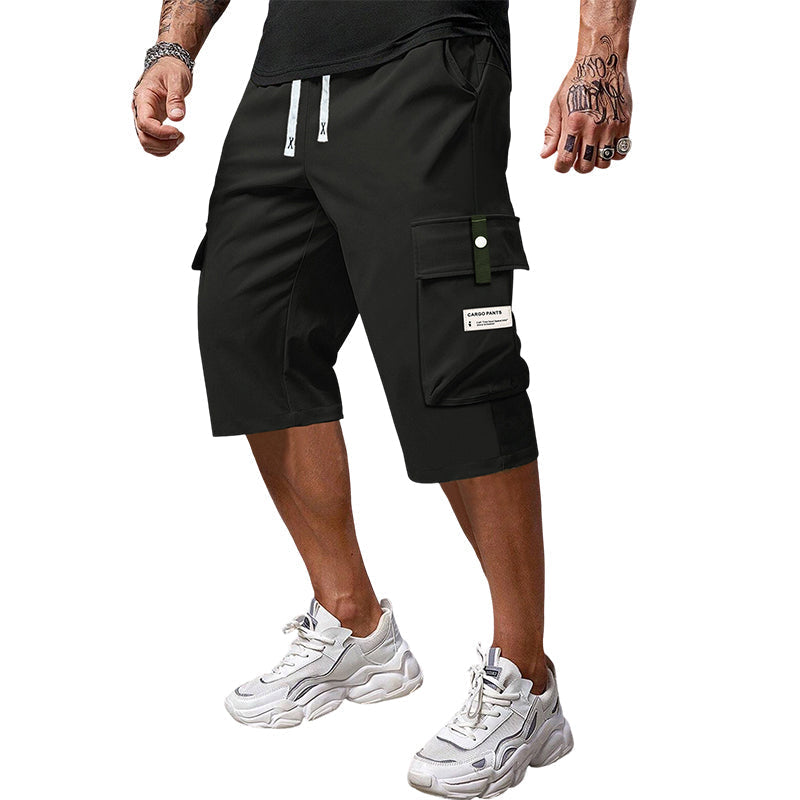 💥LAST DAY SALE 60% OFF !!📢Men's Casual Drawstring Capri Cargo Pants
