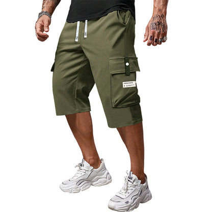 💥LAST DAY SALE 60% OFF !!📢Men's Casual Drawstring Capri Cargo Pants