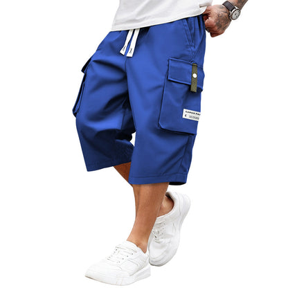 💥LAST DAY SALE 60% OFF !!📢Men's Casual Drawstring Capri Cargo Pants