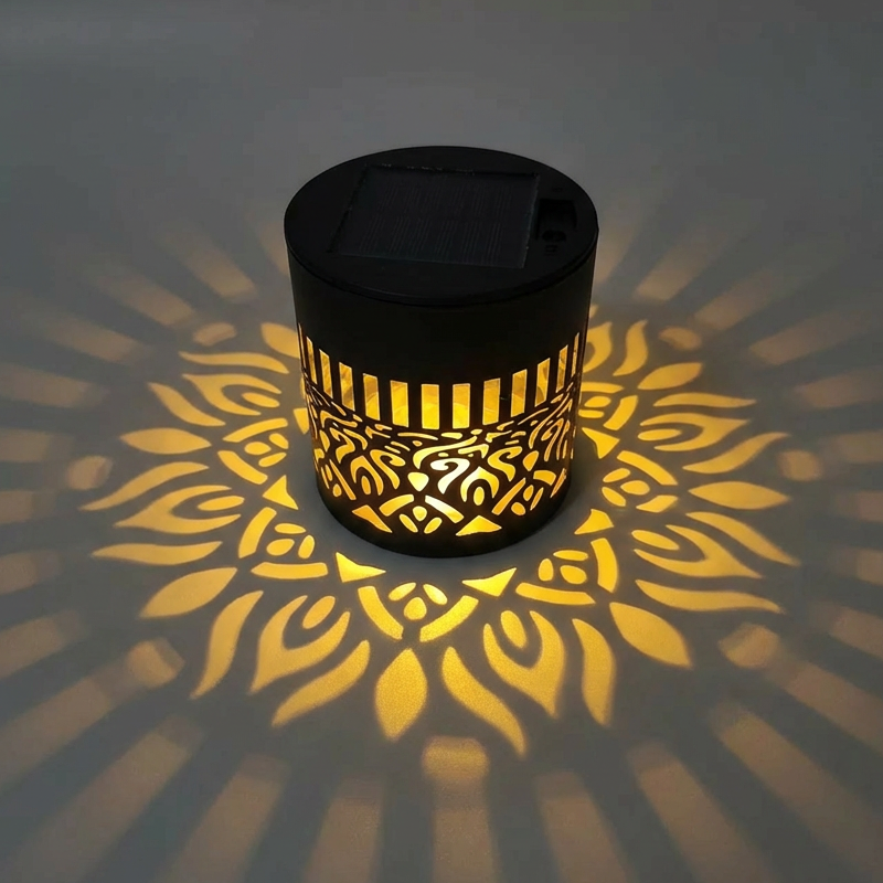 🌀💥Limited Sale -Buy 1 Get 1 Free🌞💡Solar Mandala Wall Light Outdoor Garden Fence Projector Lamp Patio Ambient Decor