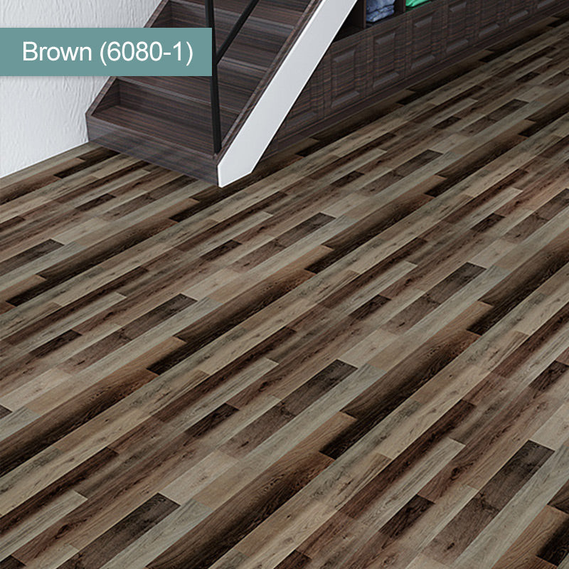 🧱 BUY 3 GET 1 FREE! 🔥（36 in × 6 in × 1/8 in）🏠 Wood Grain Peel and Stick Floor Tiles – 5-PC Set, Self-Adhesive, Waterproof & Easy DIY Installation 🌿