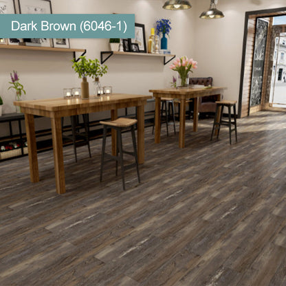 🧱 BUY 3 GET 1 FREE! 🔥（36 in × 6 in × 1/8 in）🏠 Wood Grain Peel and Stick Floor Tiles – 5-PC Set, Self-Adhesive, Waterproof & Easy DIY Installation 🌿