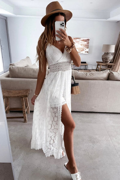 💕Limited Sale 70% OFF👗Women's Jumpsuit with Spaghetti Straps – Loose Leisure Jumpsuit with Cut-Out Design✨