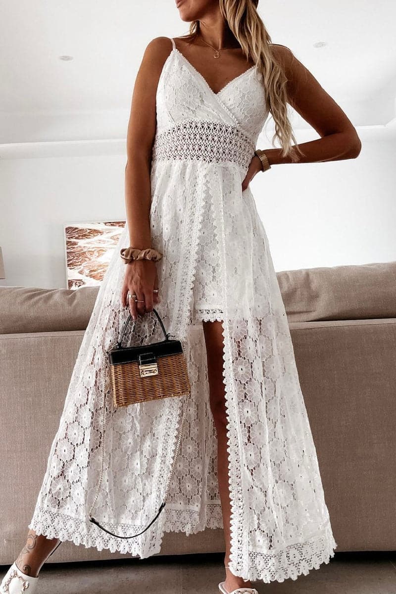 💕Limited Sale 70% OFF👗Women's Jumpsuit with Spaghetti Straps – Loose Leisure Jumpsuit with Cut-Out Design✨