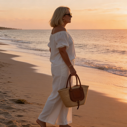 👚 70% OFF NOW! 💃 Women's Drawstring Top & Pants 2-Piece Set – Relaxed Fit, Comfortable & Perfect for Lounging or Everyday Style 🌸