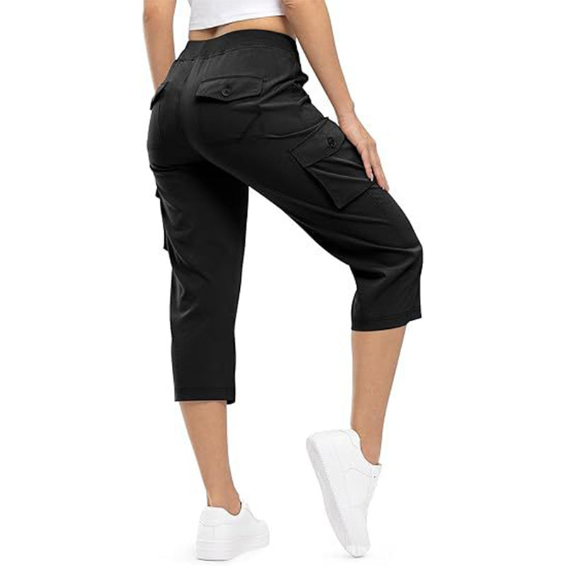 💥Limited-Time 70% OFF ✨Women's Lightweight Cargo Capris🌿 Adventure-Ready Comfort And Style 🌿