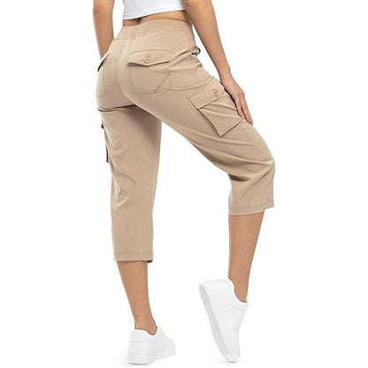 💥Limited-Time 70% OFF ✨Women's Lightweight Cargo Capris🌿 Adventure-Ready Comfort And Style 🌿