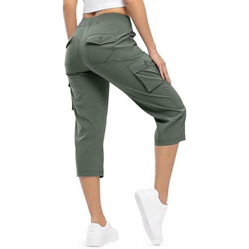 💥Limited-Time 70% OFF ✨Women's Lightweight Cargo Capris🌿 Adventure-Ready Comfort And Style 🌿