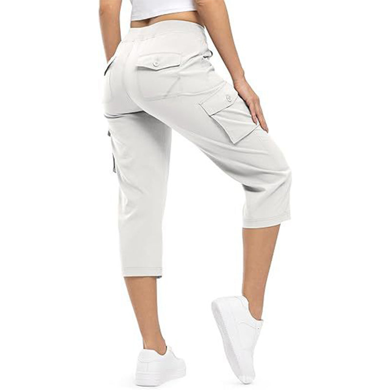 💥Limited-Time 70% OFF ✨Women's Lightweight Cargo Capris🌿 Adventure-Ready Comfort And Style 🌿