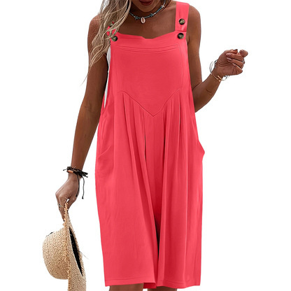 🌸70% OFF FLASH SALE! ✨Sleeveless Wide-Leg Jumpsuit For Summer Breezes
