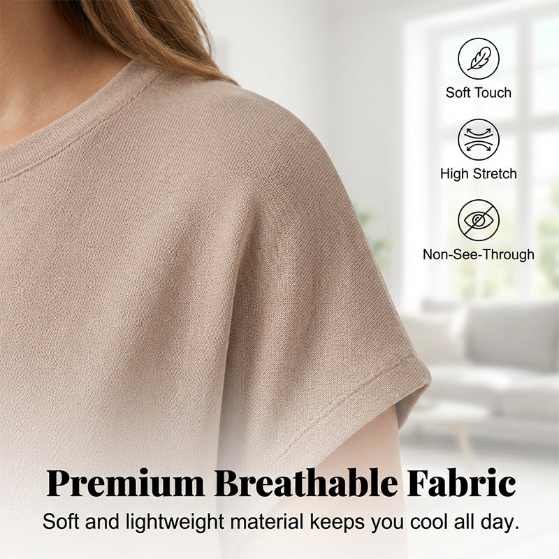 🔥Summer Hot Sale 70% OFF⏳Women's Casual Short Sleeve T-Shirt Dress🌟 Effortlessly Stylish, All-Day Comfort 👗