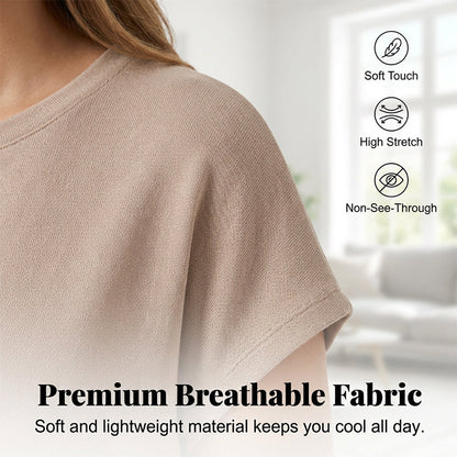 🔥Summer Hot Sale 70% OFF⏳Women's Casual Short Sleeve T-Shirt Dress🌟 Effortlessly Stylish, All-Day Comfort 👗