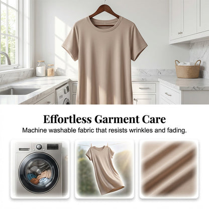 🔥Summer Hot Sale 70% OFF⏳Women's Casual Short Sleeve T-Shirt Dress🌟 Effortlessly Stylish, All-Day Comfort 👗