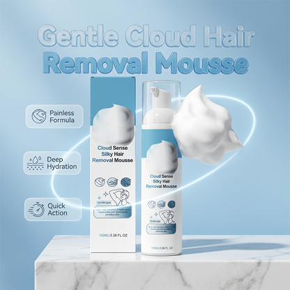 🔥Buy 2 Get 1 Free🔥Cloud Sense Silky Hair Removal Mousse