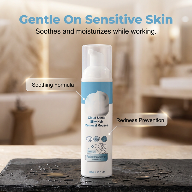 🔥Buy 2 Get 1 Free🔥Cloud Sense Silky Hair Removal Mousse