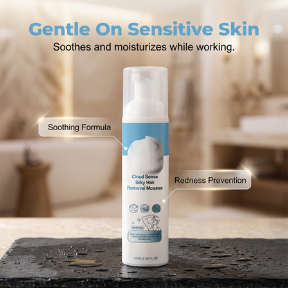 🔥Buy 2 Get 1 Free🔥Cloud Sense Silky Hair Removal Mousse