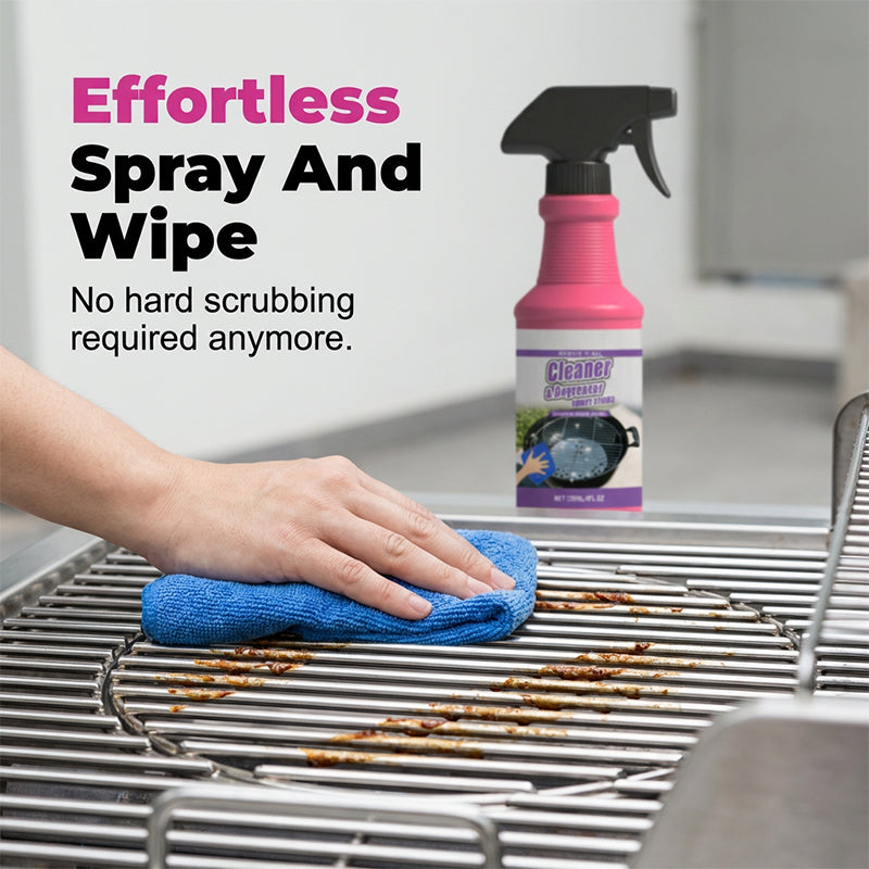 ⏳LAST DAY SALE BUY 2 GET 1 FREE!!🌟Fast-Acting Heavy-Duty Grill Degreaser Spray🔥