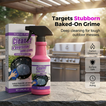 ⏳LAST DAY SALE BUY 2 GET 1 FREE!!🌟Fast-Acting Heavy-Duty Grill Degreaser Spray🔥