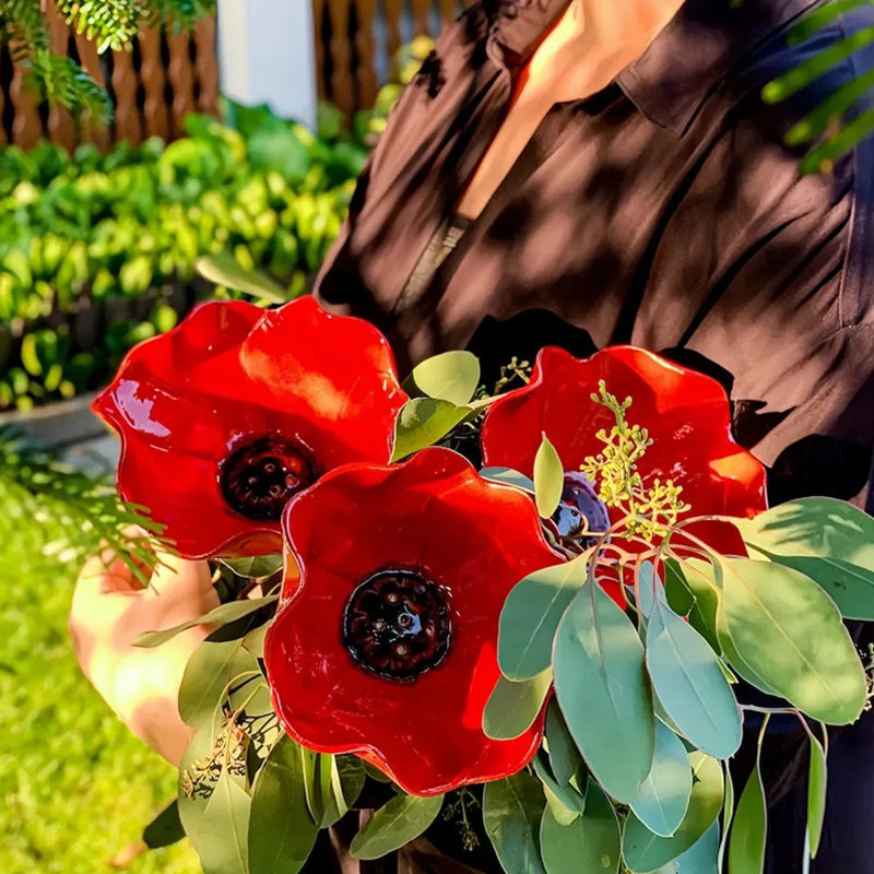 💥2026 Hot Sale 60% OFF💥Handmade Metal Flower Garden Stake