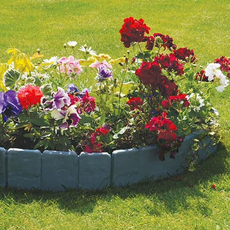 💞50K+ SOLD!🌿✨ Imitation Stone Garden Fence – Real stone look, no tools needed. Easy to install & expand. Perfect for plant beds, paths & lawn edges. A garden game-changer! 🏡♻️