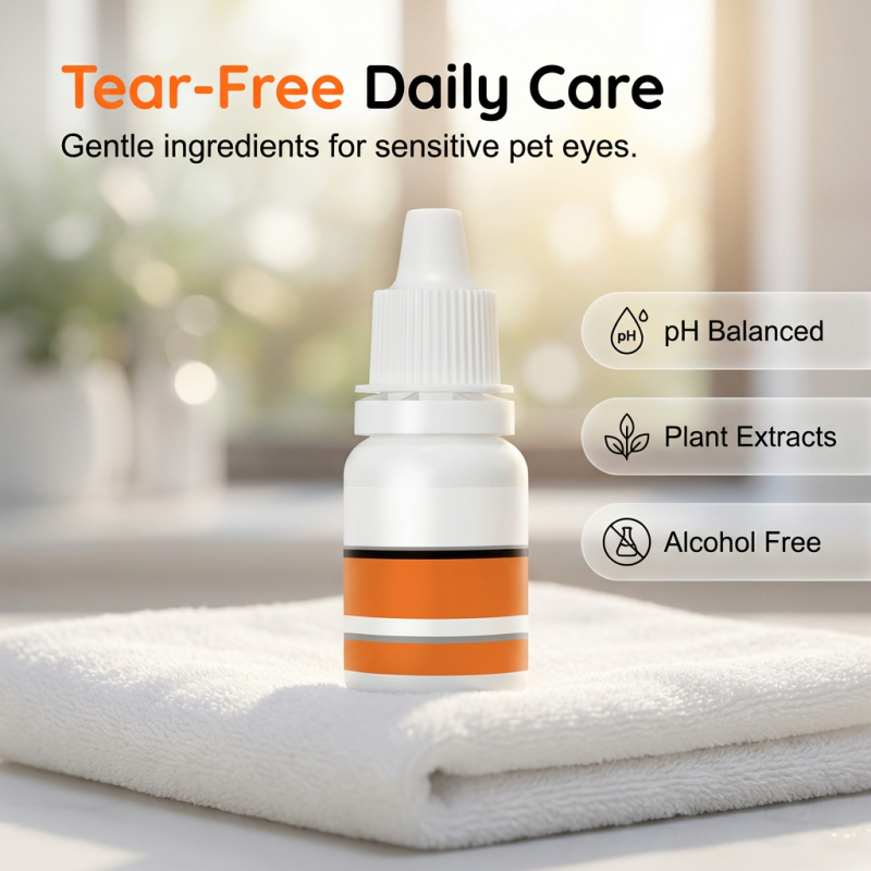 🐾Buy 1 Get 1 Free!🐶Gentle Cleansing Pet Eye Drops💧