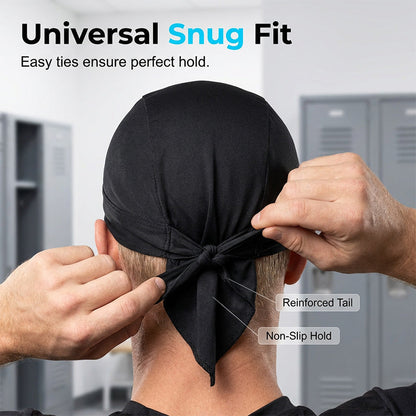 🔥Last Day :Buy 2 Get 1 Free🤩Unisex Breathable Skull Cap with Adjustable Ties🧢