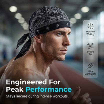 🔥Last Day :Buy 2 Get 1 Free🤩Unisex Breathable Skull Cap with Adjustable Ties🧢
