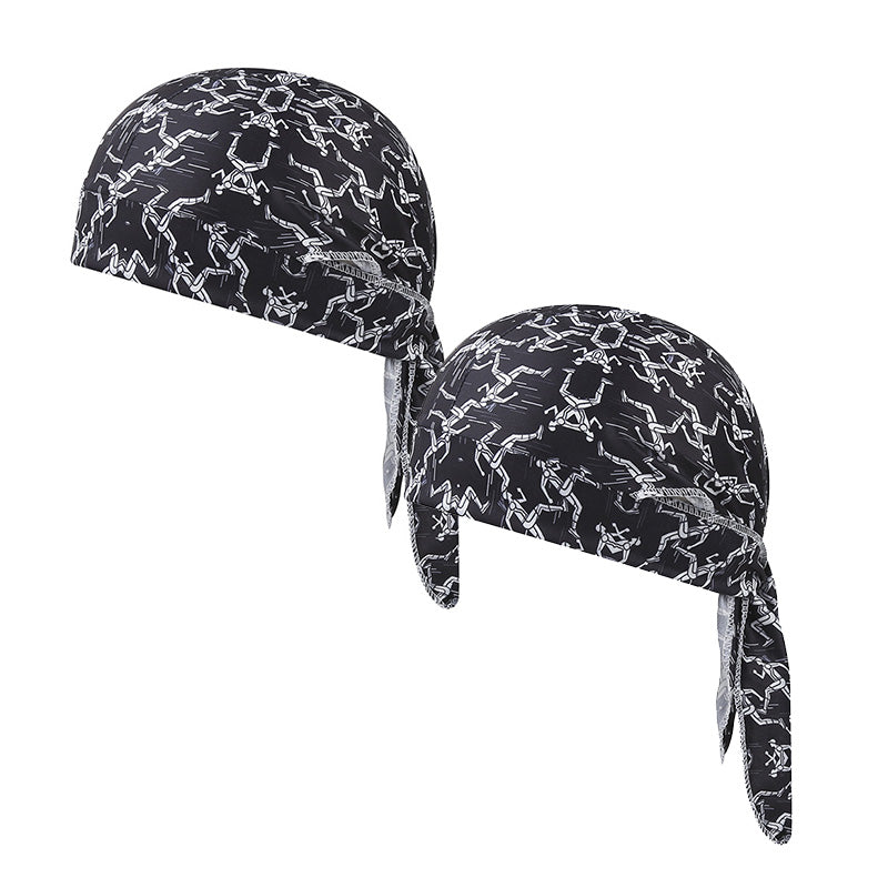 🔥Last Day :Buy 2 Get 1 Free🤩Unisex Breathable Skull Cap with Adjustable Ties🧢