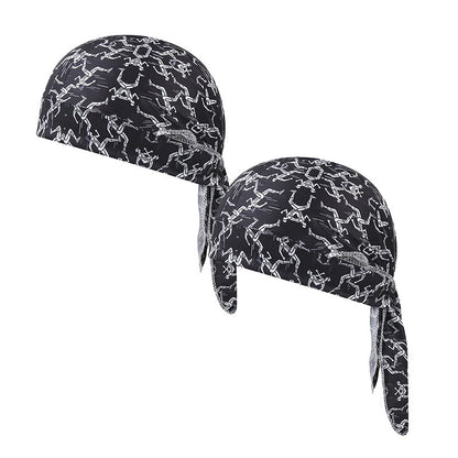 🔥Last Day :Buy 2 Get 1 Free🤩Unisex Breathable Skull Cap with Adjustable Ties🧢