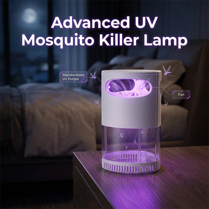 🔥Summer Hot Sale 70% OFF✨🦟 UV Mosquito Killer Lamp – quiet, USB, chemical-free. 50K+ sold! 🔇🌙