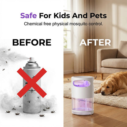 🔥Summer Hot Sale 70% OFF✨🦟 UV Mosquito Killer Lamp – quiet, USB, chemical-free. 50K+ sold! 🔇🌙
