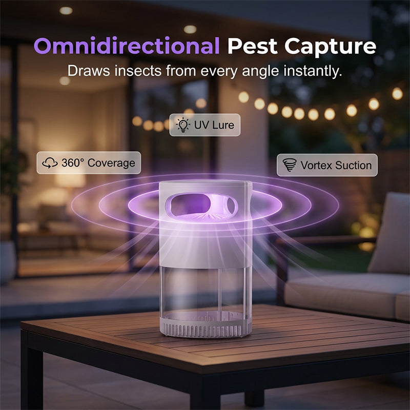 🔥Summer Hot Sale 70% OFF✨🦟 UV Mosquito Killer Lamp – quiet, USB, chemical-free. 50K+ sold! 🔇🌙