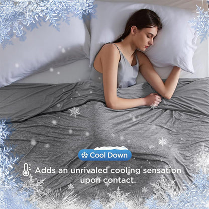 🏆LAST DAY SALE 70% OFF!!💕CHILLO™🇬🇧 Smart Cooling Blanket❄️ Lightweight • Breathable • For Hot Sleepers & Night Sweats 😴
