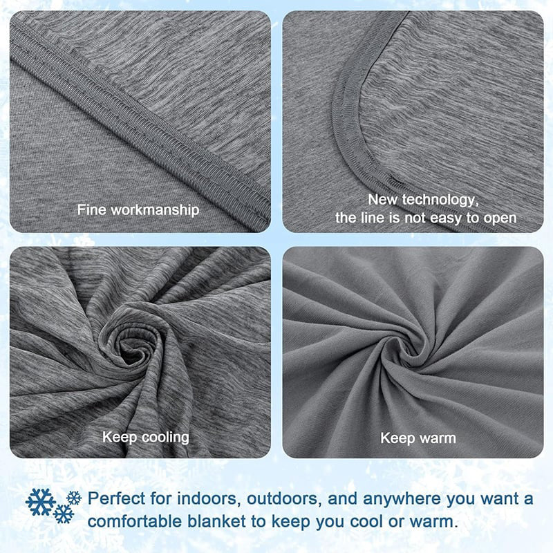🏆LAST DAY SALE 70% OFF!!💕CHILLO™🇬🇧 Smart Cooling Blanket❄️ Lightweight • Breathable • For Hot Sleepers & Night Sweats 😴