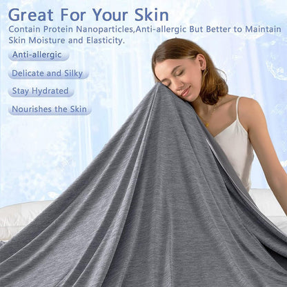 🏆LAST DAY SALE 70% OFF!!💕CHILLO™🇬🇧 Smart Cooling Blanket❄️ Lightweight • Breathable • For Hot Sleepers & Night Sweats 😴